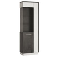 Zingaro Tall Glazed Display Cabinet (LH)