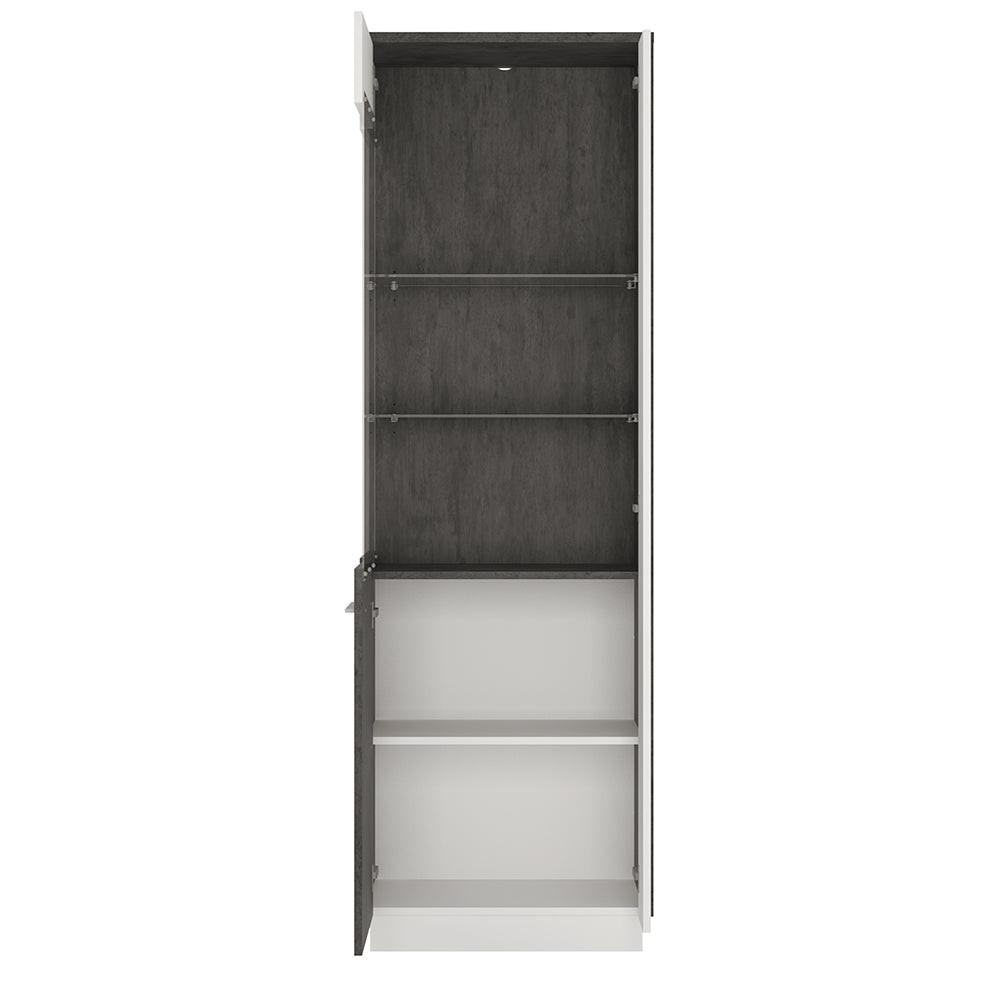 Zingaro Tall Glazed Display Cabinet (LH) - image 2