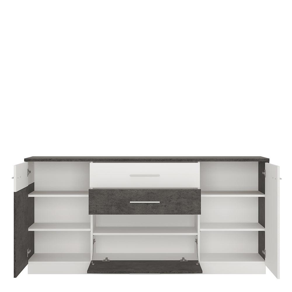 Zingaro 2 Door 2 Drawer 1 Compartment Sideboard - image 2