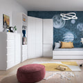 Fribo 1 Door 5 Drawer Cabinet in White - image 4