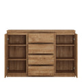 Fribo 2 Door 4 Drawer Sideboard in Oak - image 2