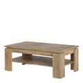 Rapallo Large Coffee Table in Chestnut and Matera Grey - image 2