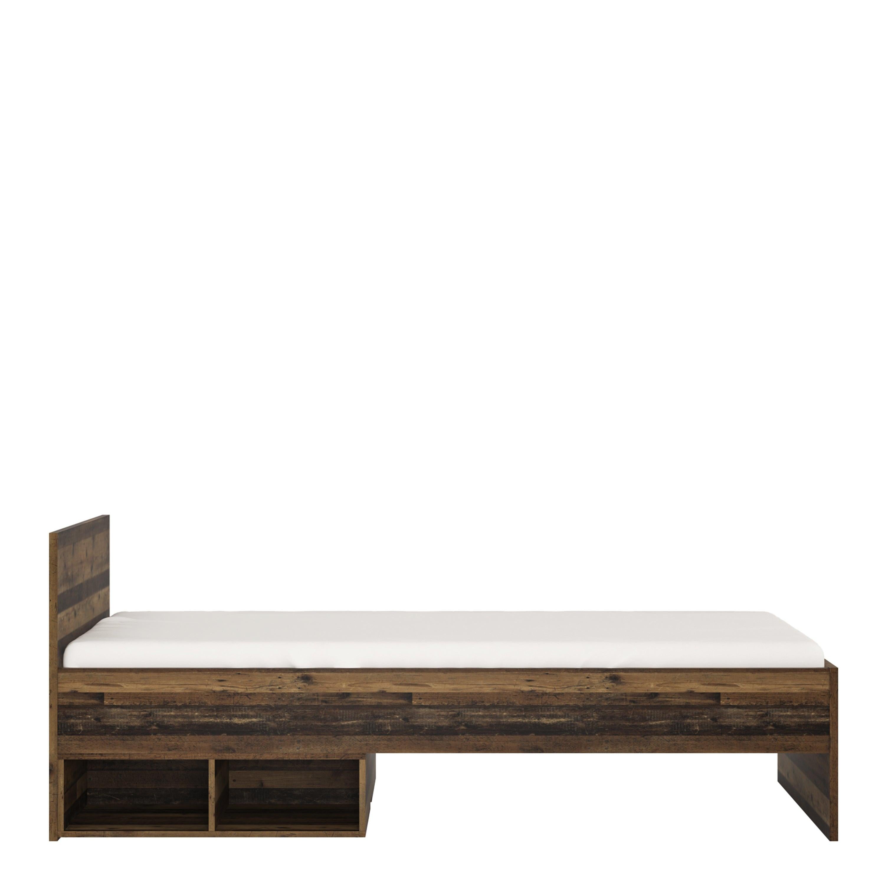 Brooklyn Single Bed 90cm in Walnut - image 2