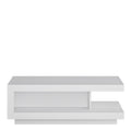 Lyon Designer Coffee Table in White and High Gloss - image 2