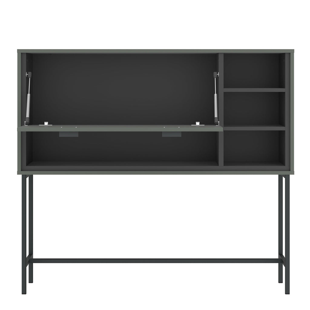 Arundel Bar Table 1 Flap in Green/Grey - image 2