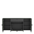 Arundel Sideboard 2 Door 1 Flap 1 Drawer in Green/Grey - image 2
