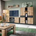 Arundel Sideboard 2 Door 1 Flap 2 Drawer in Oak/Grey - image 3