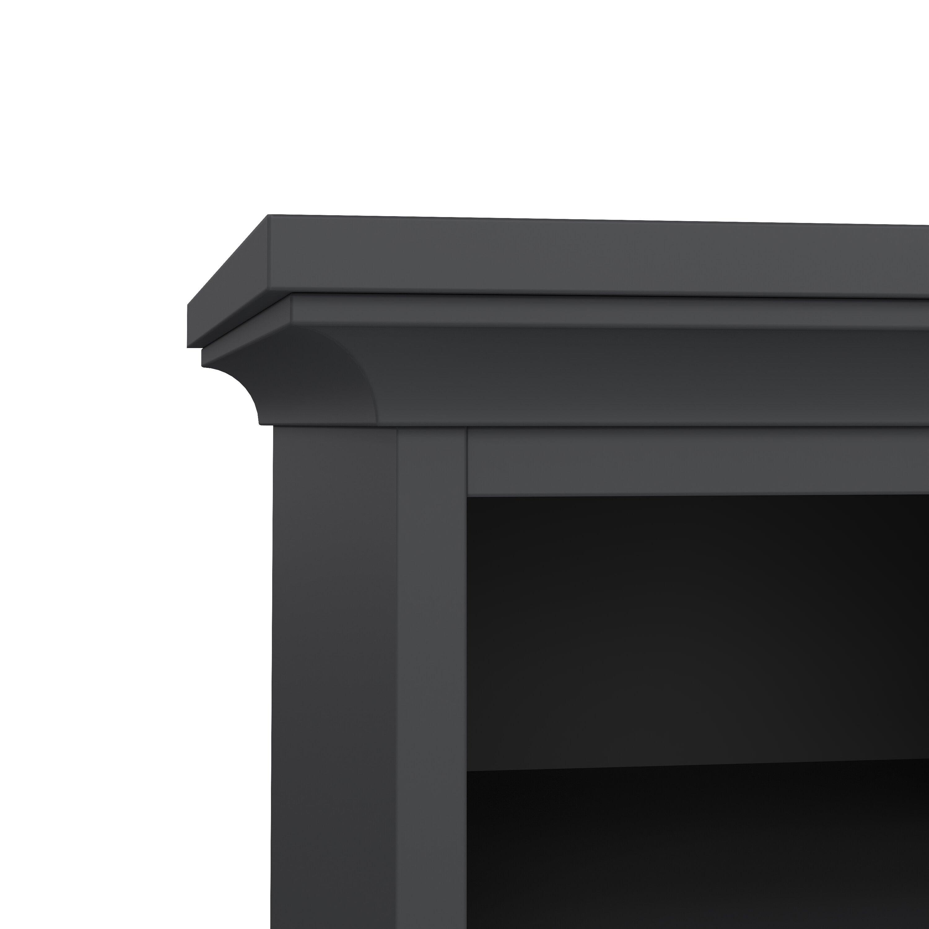 Paris Bedside 2 Drawers in Matt Grey - image 8