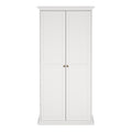 Paris Wardrobe with 2 Doors in White - image 2