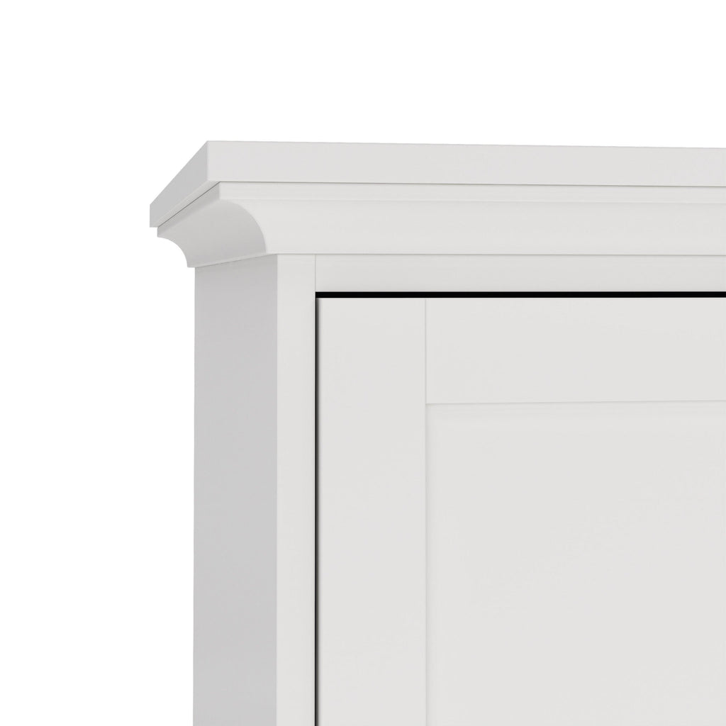 Paris Wardrobe with 2 Doors in White - image 9