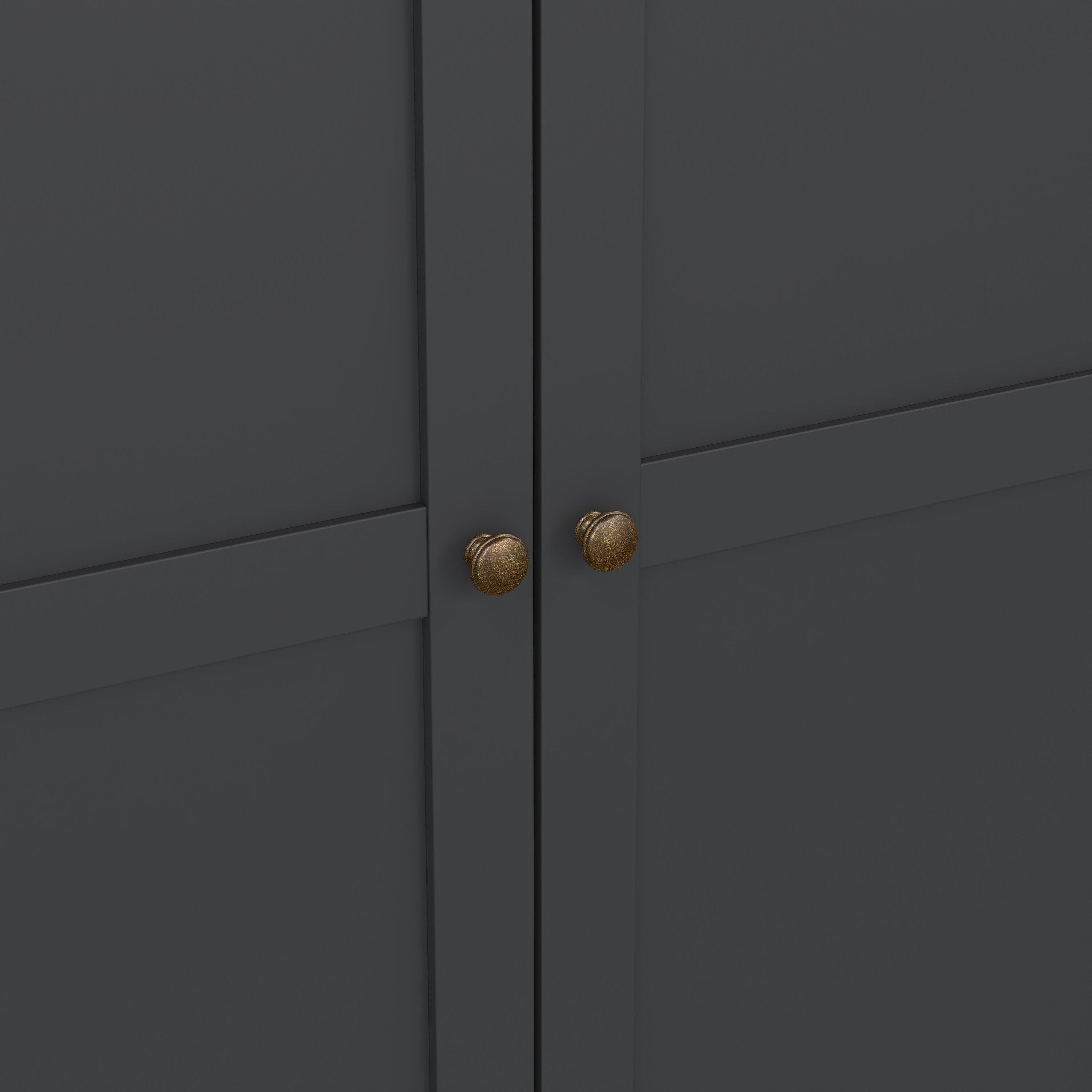 Paris Chest of 4 Drawers in Matt Grey - image 10