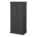 Paris Wardrobe with 2 Doors in Matt Grey - image 3