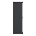 Paris Wardrobe with 2 Doors in Matt Grey - image 4