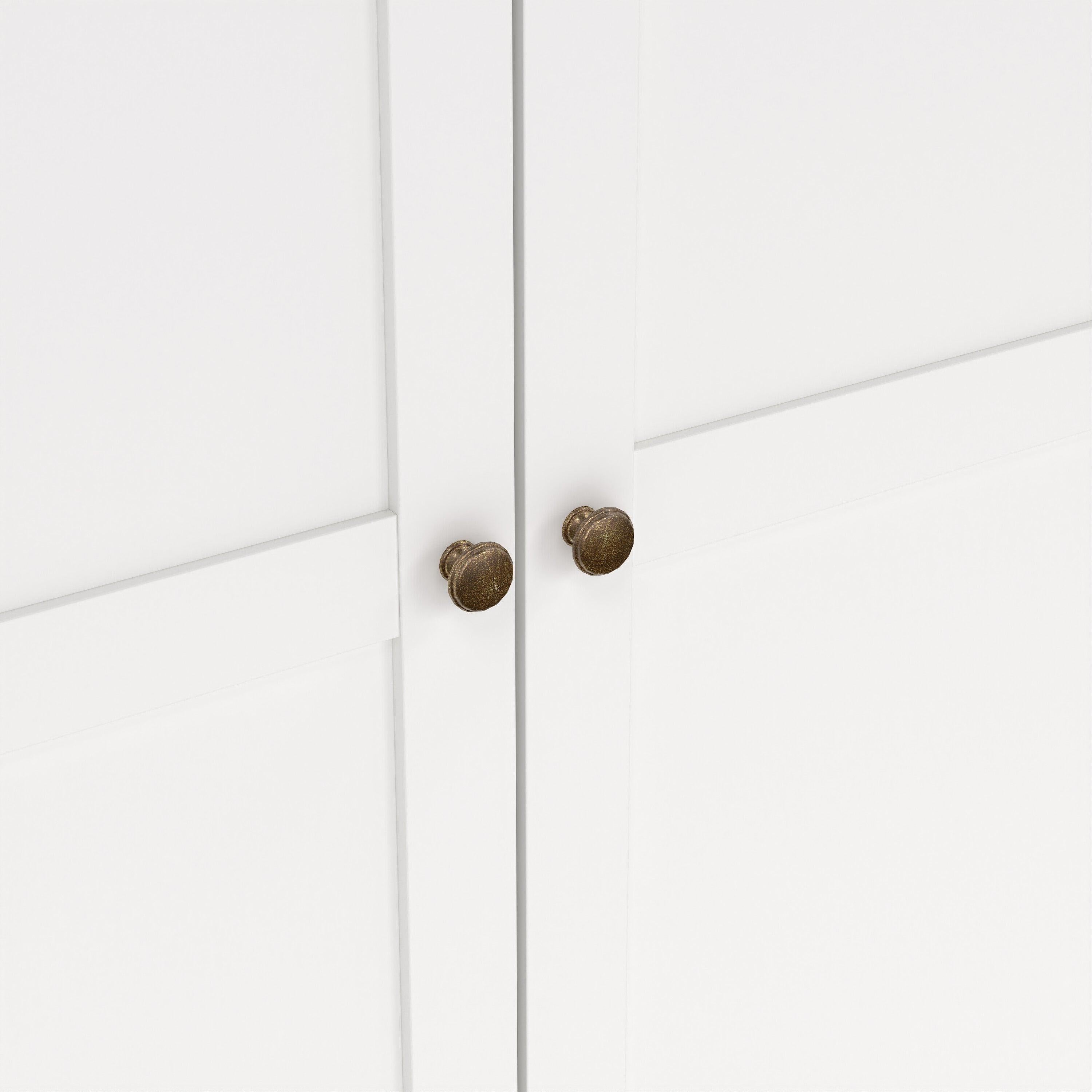 Paris Wardrobe with 2 Doors in Matt Grey - image 10