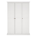 Paris Wardrobe with 3 Doors in White - image 2