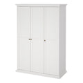 Paris Wardrobe with 3 Doors in White - image 3