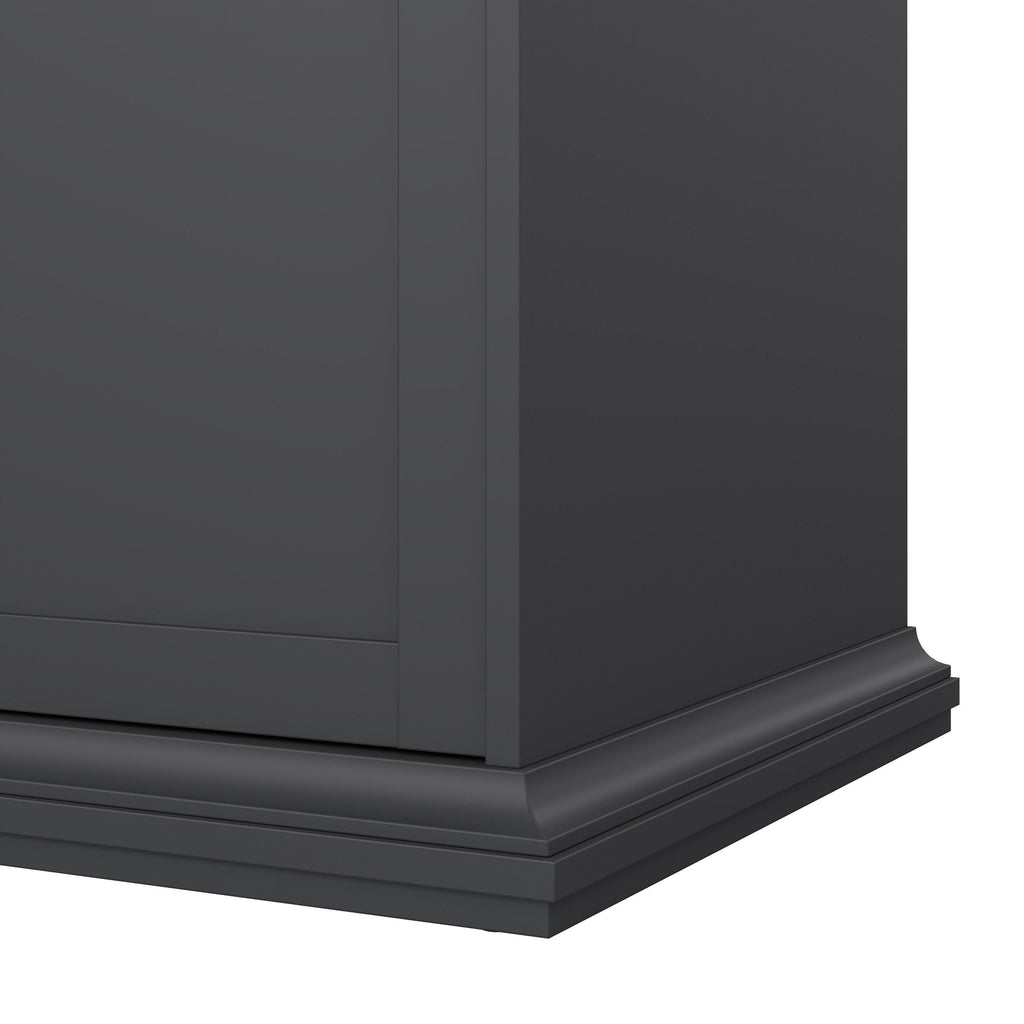 Paris Wardrobe with 3 Doors in Matt Grey - image 11