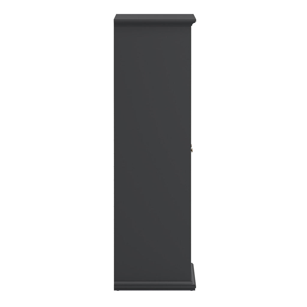 Paris Wardrobe with 3 Doors in Matt Grey - image 4
