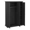 Paris Wardrobe with 3 Doors in Matt Grey - image 5