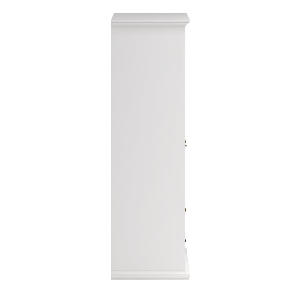 Paris Wardrobe with 4 Doors and 2 Drawers in White - image 4
