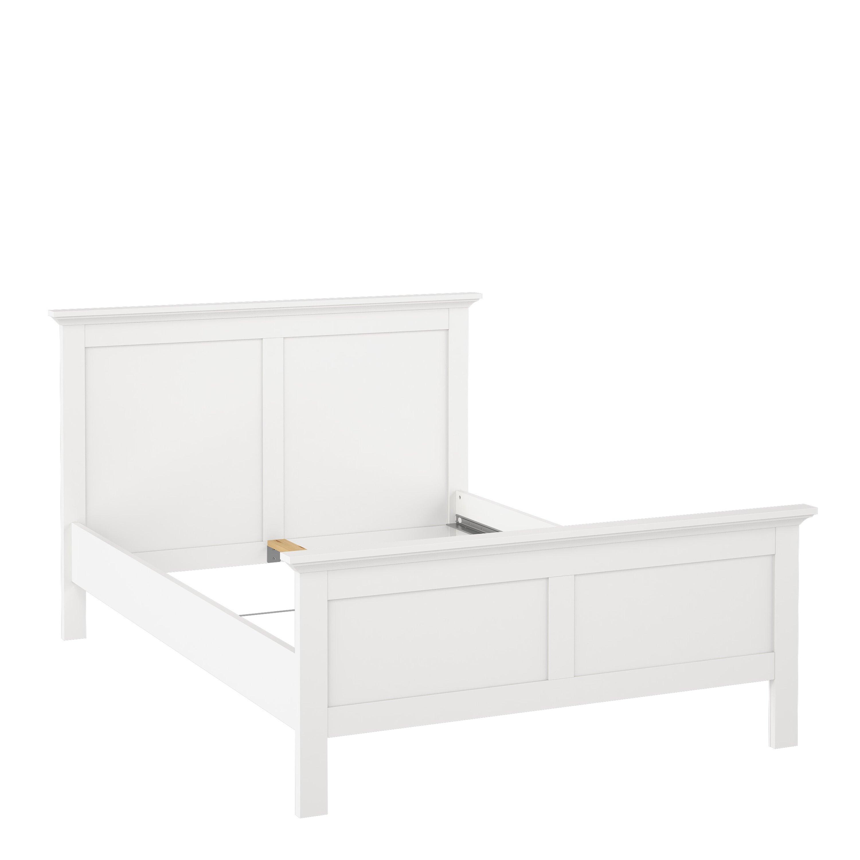 Paris Double Bed (140 x 200) in White - image 2