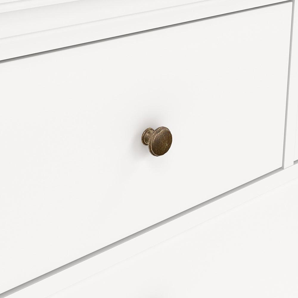 Paris Chest of 4 Drawers in White - image 11