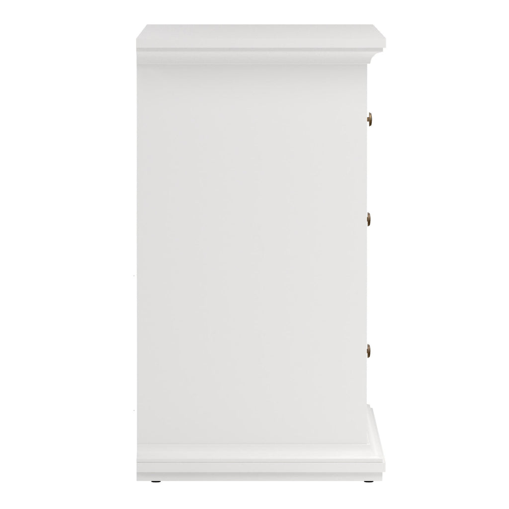 Paris Chest of 4 Drawers in White - image 4