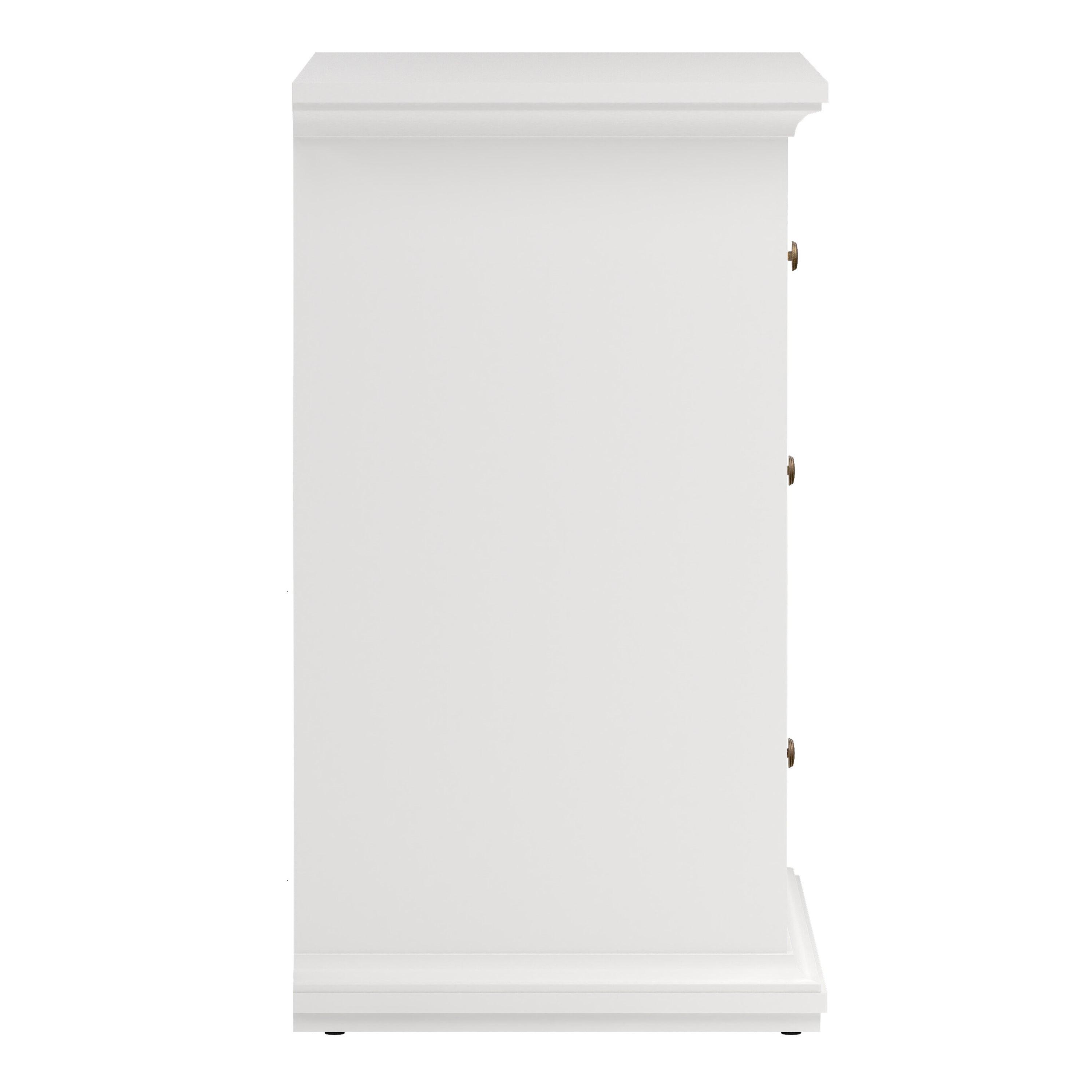 Paris Chest of 4 Drawers in White - image 4