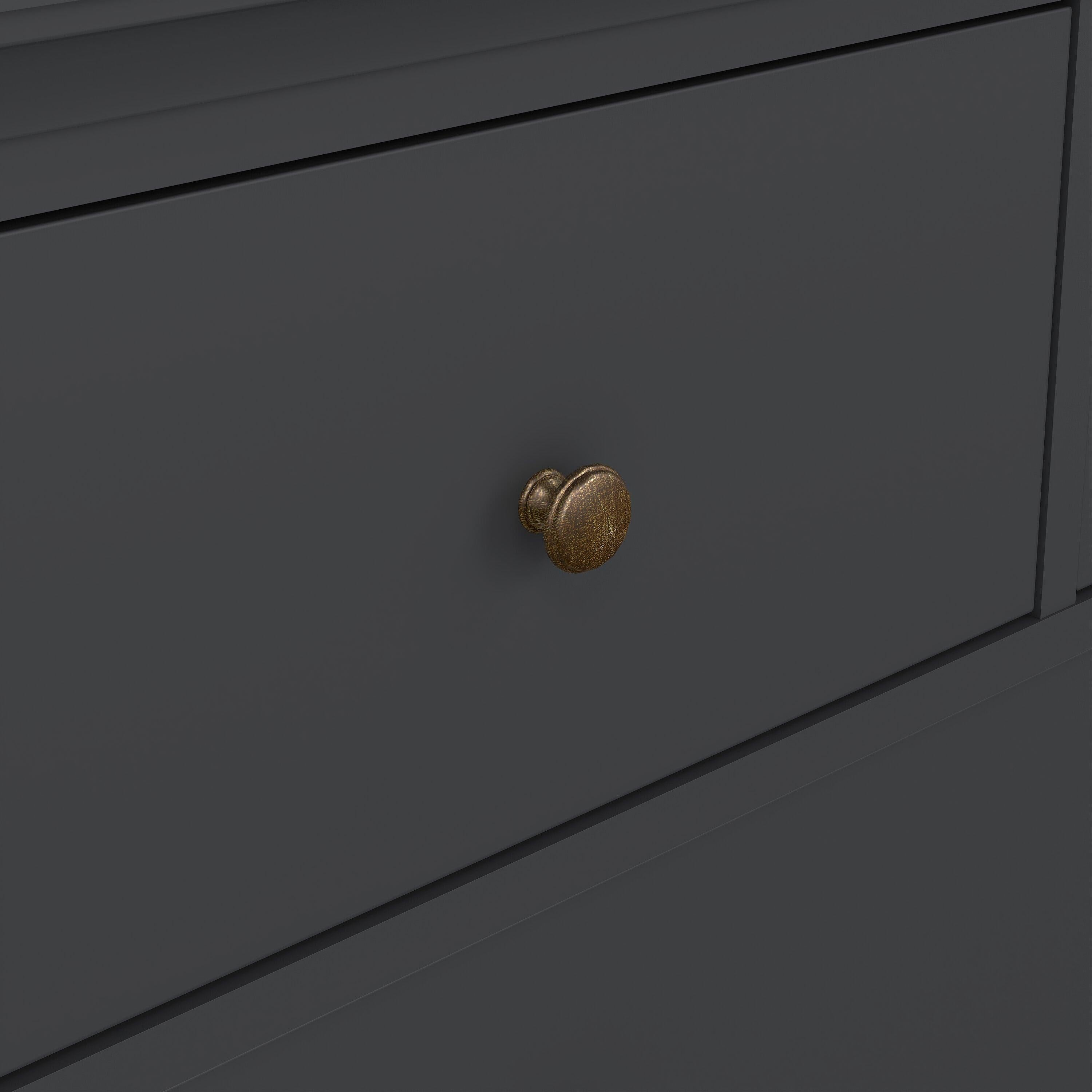 Paris Chest of 8 Drawers in Matt Grey - image 10
