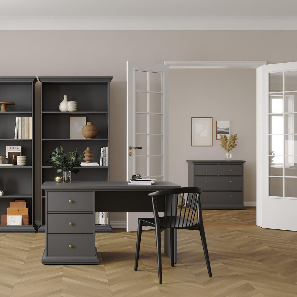 Paris Chest of 4 Drawers in Matt Grey - image 7