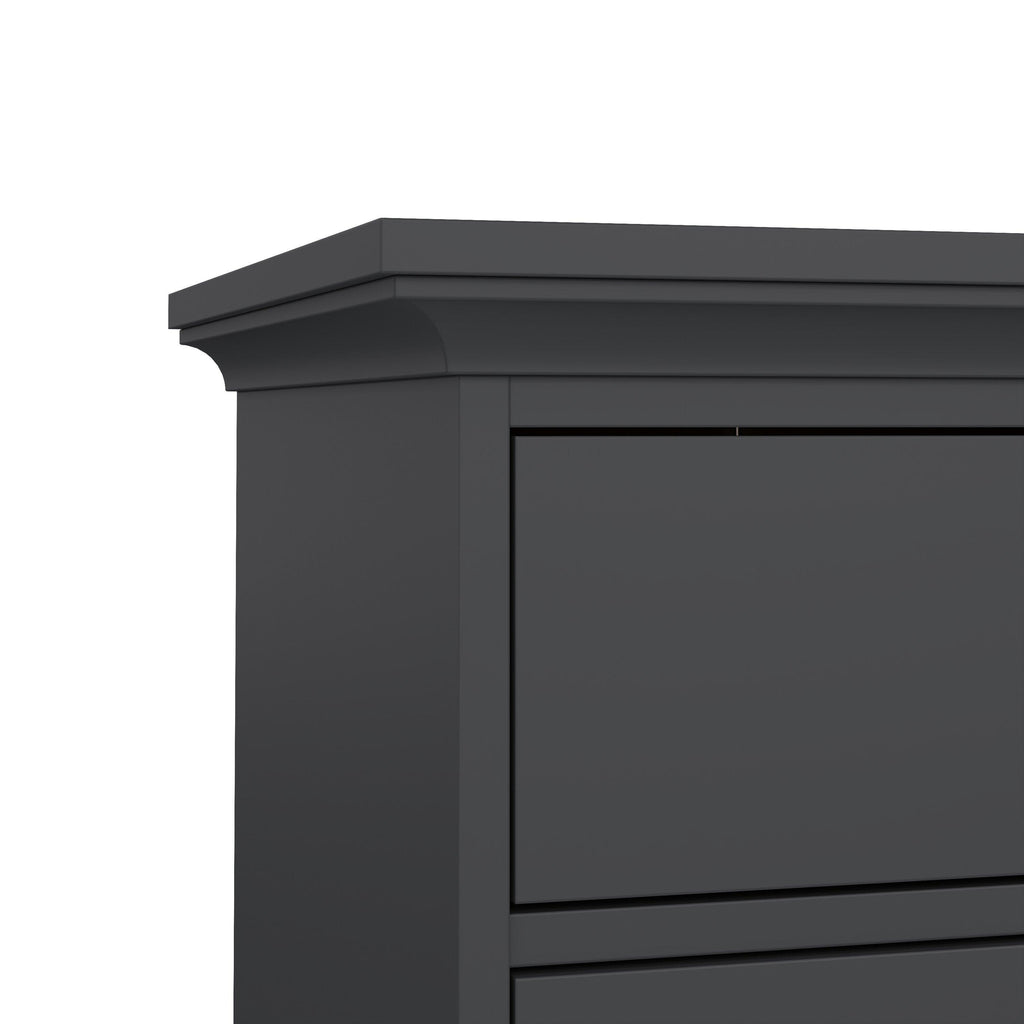 Paris Chest 5 Drawers in Matt Grey - image 8
