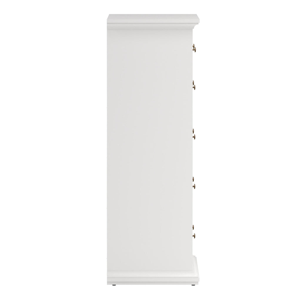 Paris Chest of 6 Drawers in White - image 4
