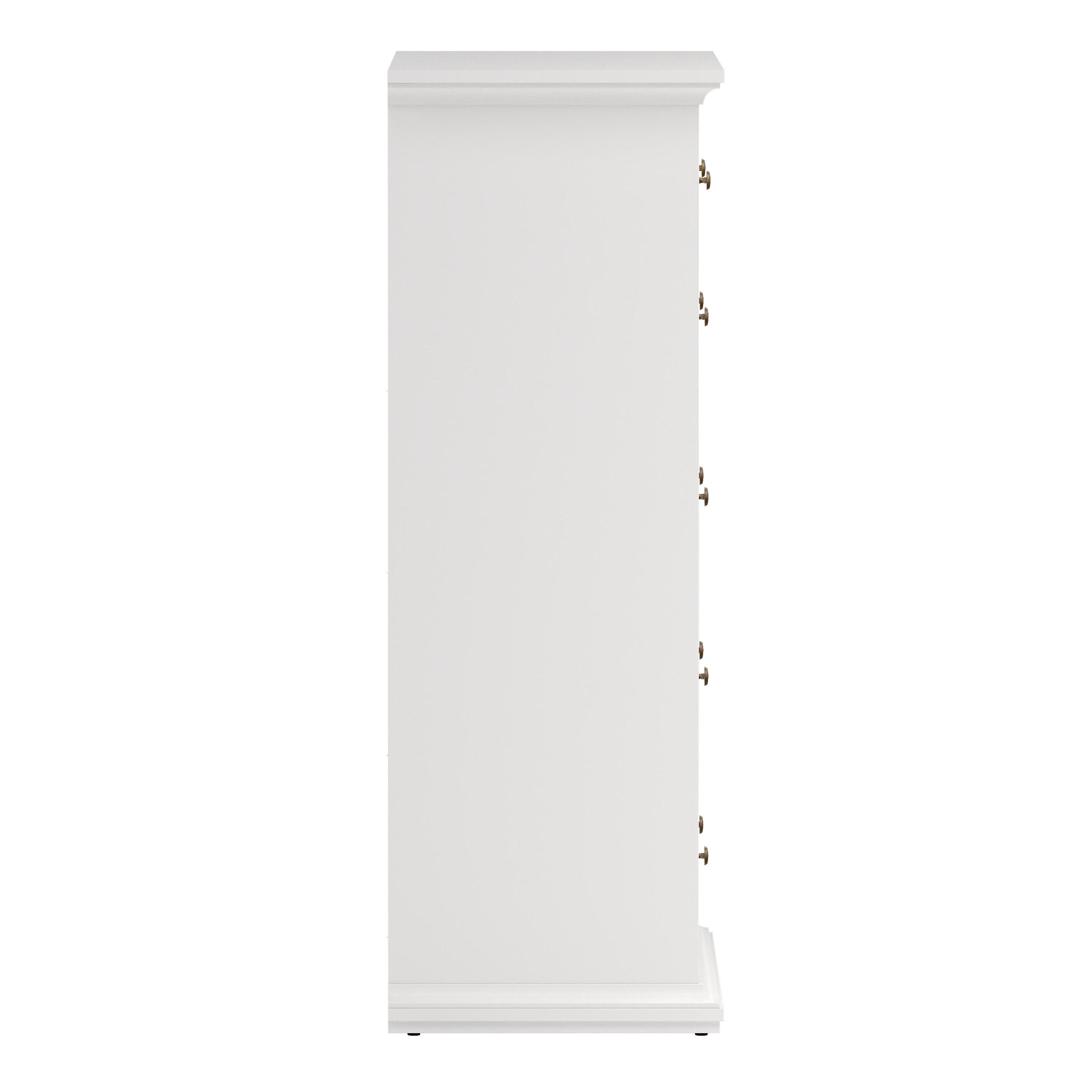 Paris Chest of 6 Drawers in White - image 4