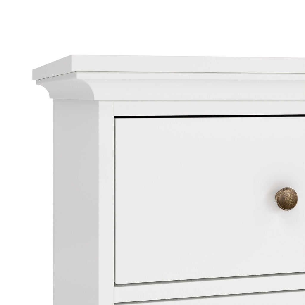 Paris Chest of 6 Drawers in White - image 9