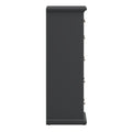 Paris Chest of 6 Drawers in Matt Grey - image 4