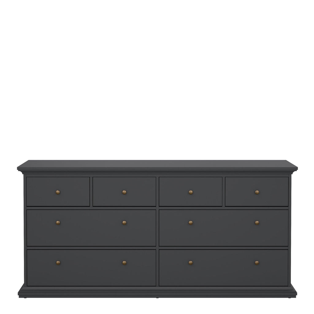 Paris Chest of 8 Drawers in Matt Grey - image 2