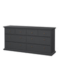 Paris Chest of 8 Drawers in Matt Grey - image 3