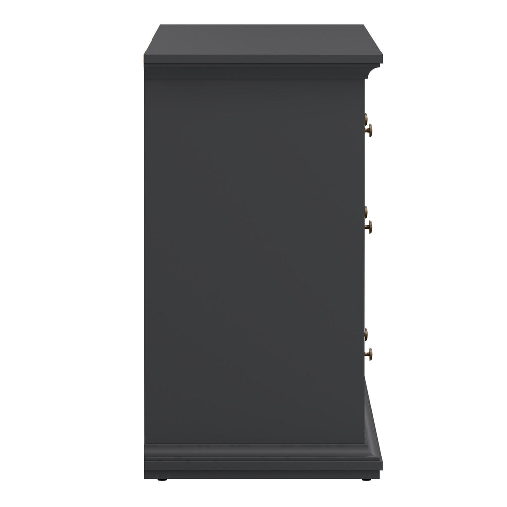 Paris Chest of 8 Drawers in Matt Grey - image 4