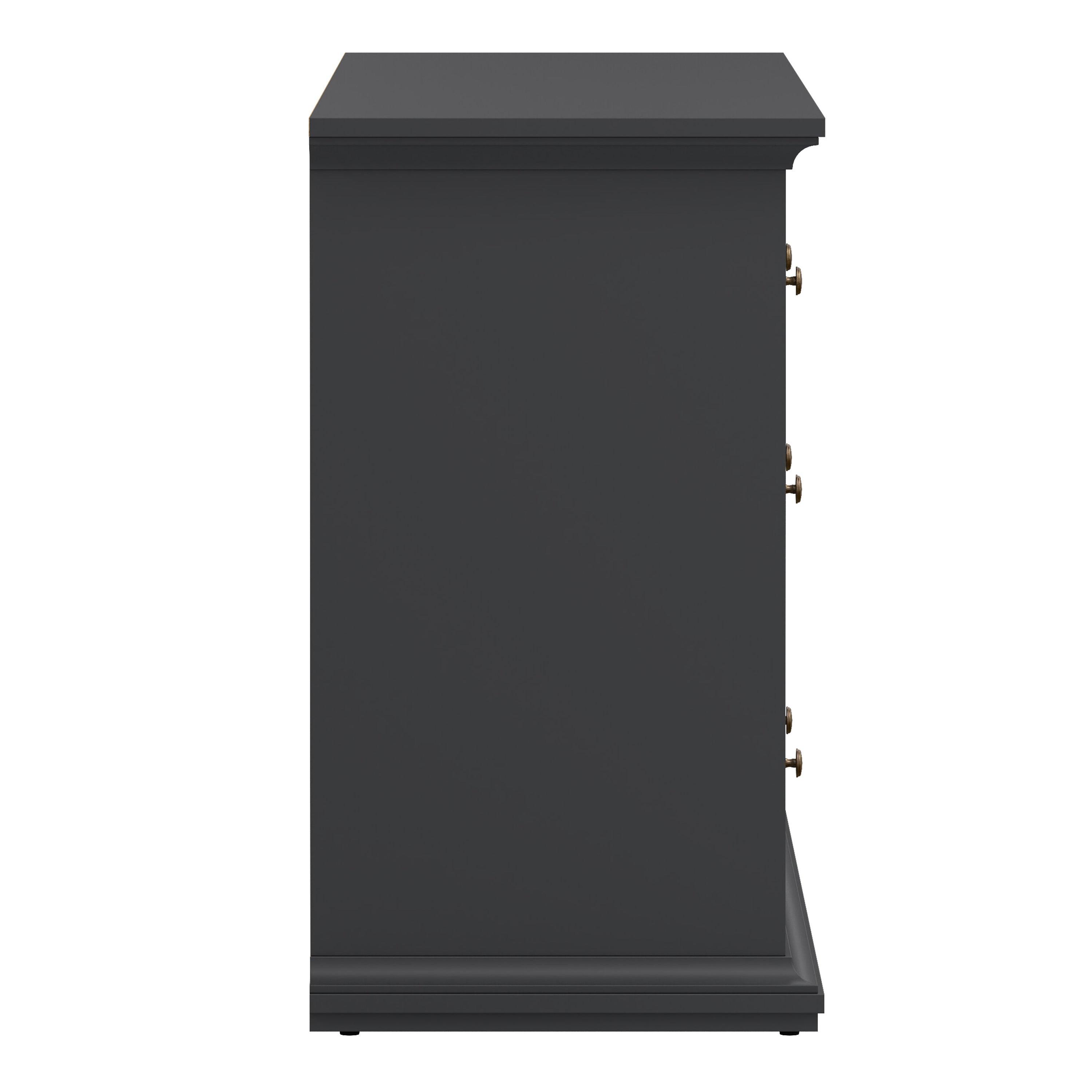 Paris Chest of 8 Drawers in Matt Grey - image 4