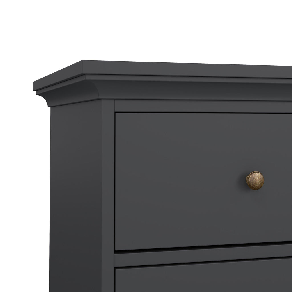 Paris Chest of 8 Drawers in Matt Grey - image 9