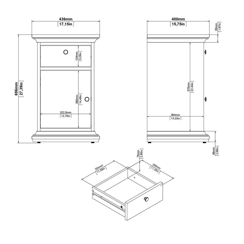 Paris Desk in Matt Grey - image 13