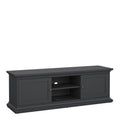 Paris TV-unit 2 frame Doors in Matt Grey