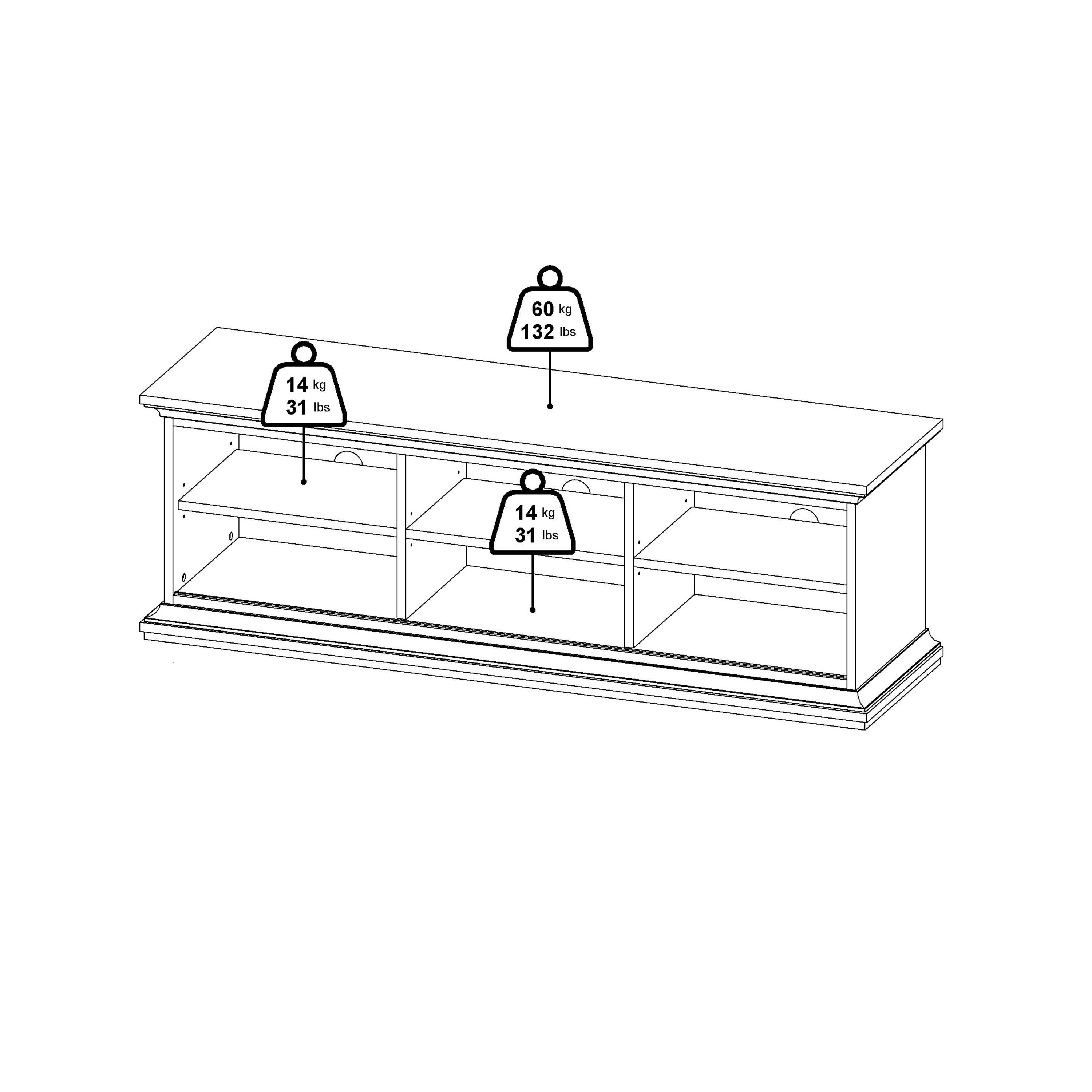Paris China cabinet in Matt Grey - image 12
