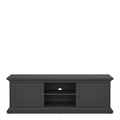 Paris TV-unit 2 frame Doors in Matt Grey - image 2