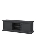 Paris TV-unit 2 frame Doors in Matt Grey - image 3