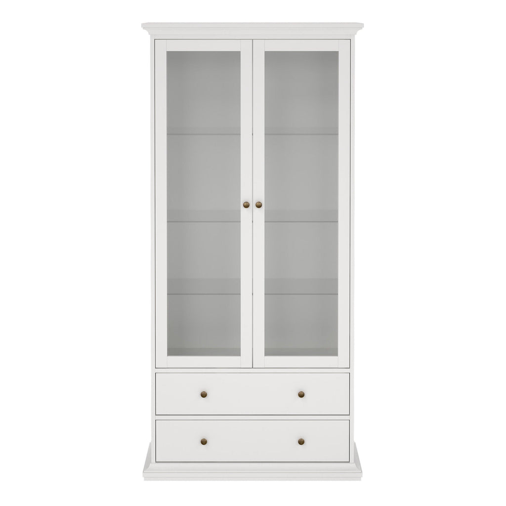 Paris China cabinet in White - image 2