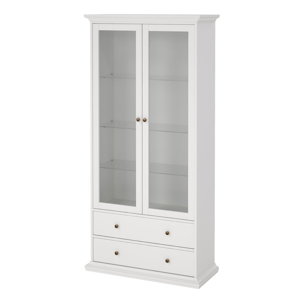 Paris China cabinet in White - image 3