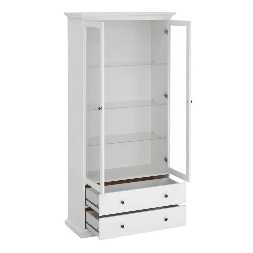 Paris China cabinet in White - image 5
