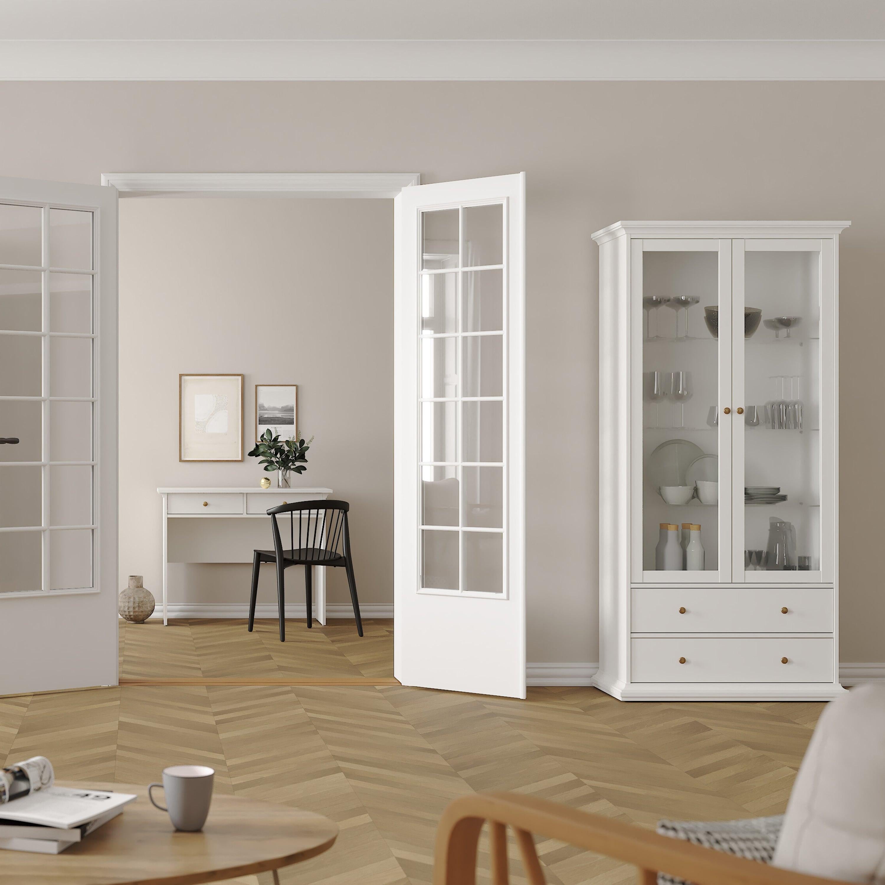 Paris China cabinet in White - image 6