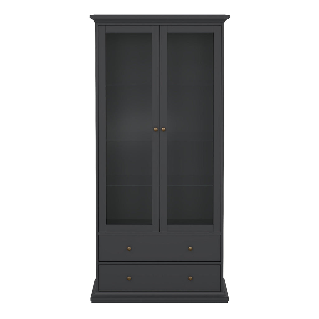 Paris China cabinet in Matt Grey - image 2